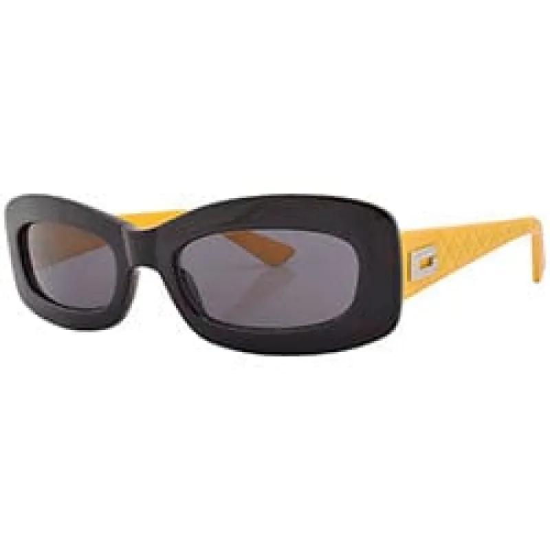 STONES Black/Yellow Square Sunglasses sold by Giant Vintage