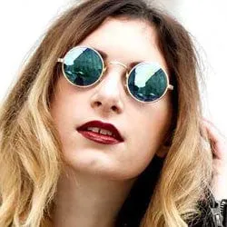 MOON Gold/Aqua sold by Giant Vintage