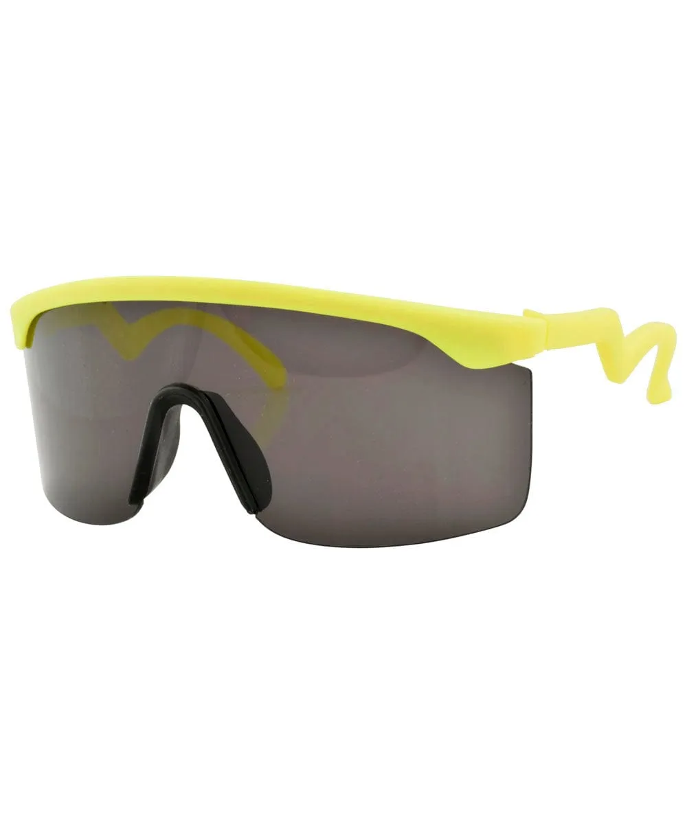 DAPP Yellow Shield Sunglasses sold by Giant Vintage product image thumbnail 2