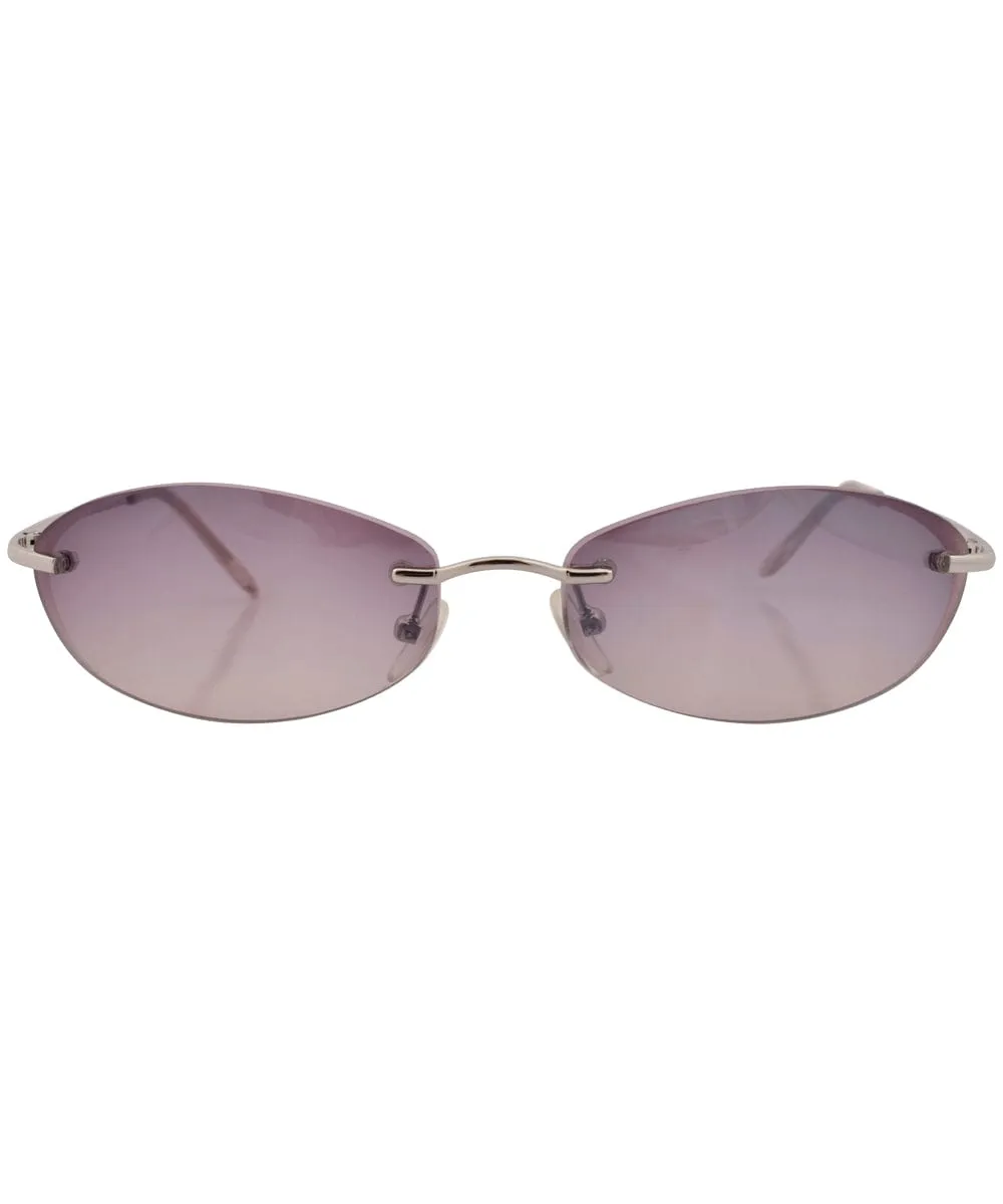 BODIES Smoke Rimless Sunglasses sold by Giant Vintage product image thumbnail 3