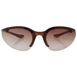 PEPPERS Brown Rimless Sunglasses sold by Giant Vintage