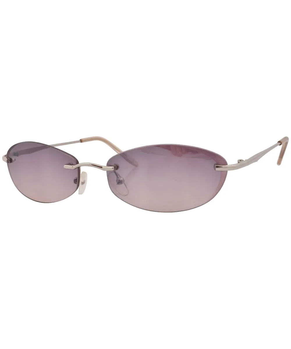 BODIES Smoke Rimless Sunglasses sold by Giant Vintage product image thumbnail 2