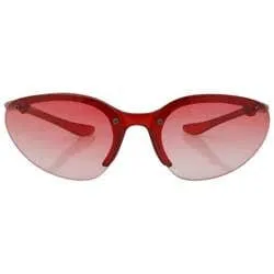 PEPPERS Red Rimless Sunglasses sold by Giant Vintage