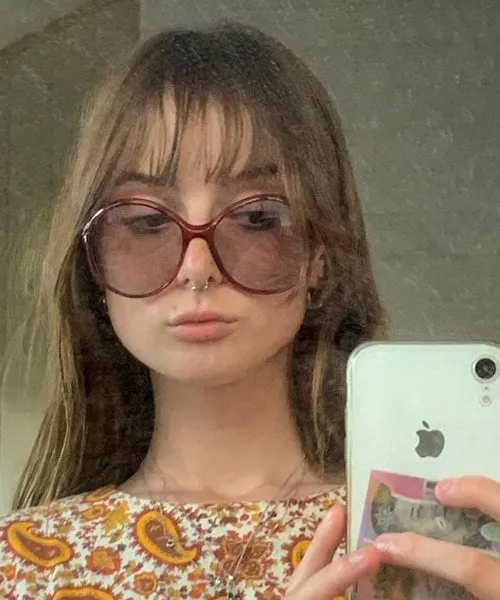 CX-CANYON Rust 70s Sunglasses sold by Giant Vintage product image thumbnail 3