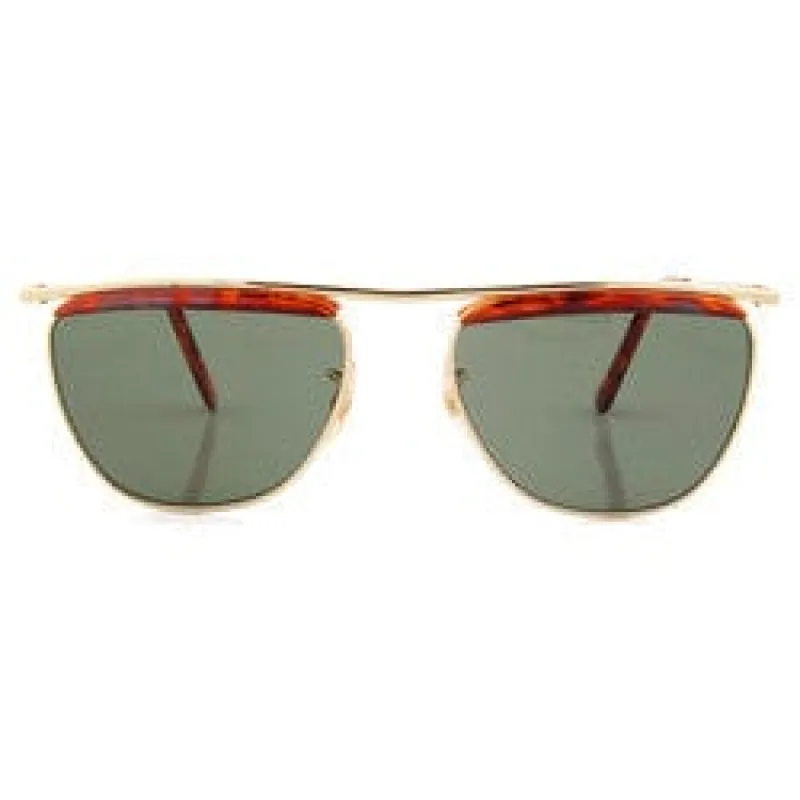HABLAMOS Gold Aviator Sunglasses sold by Giant Vintage