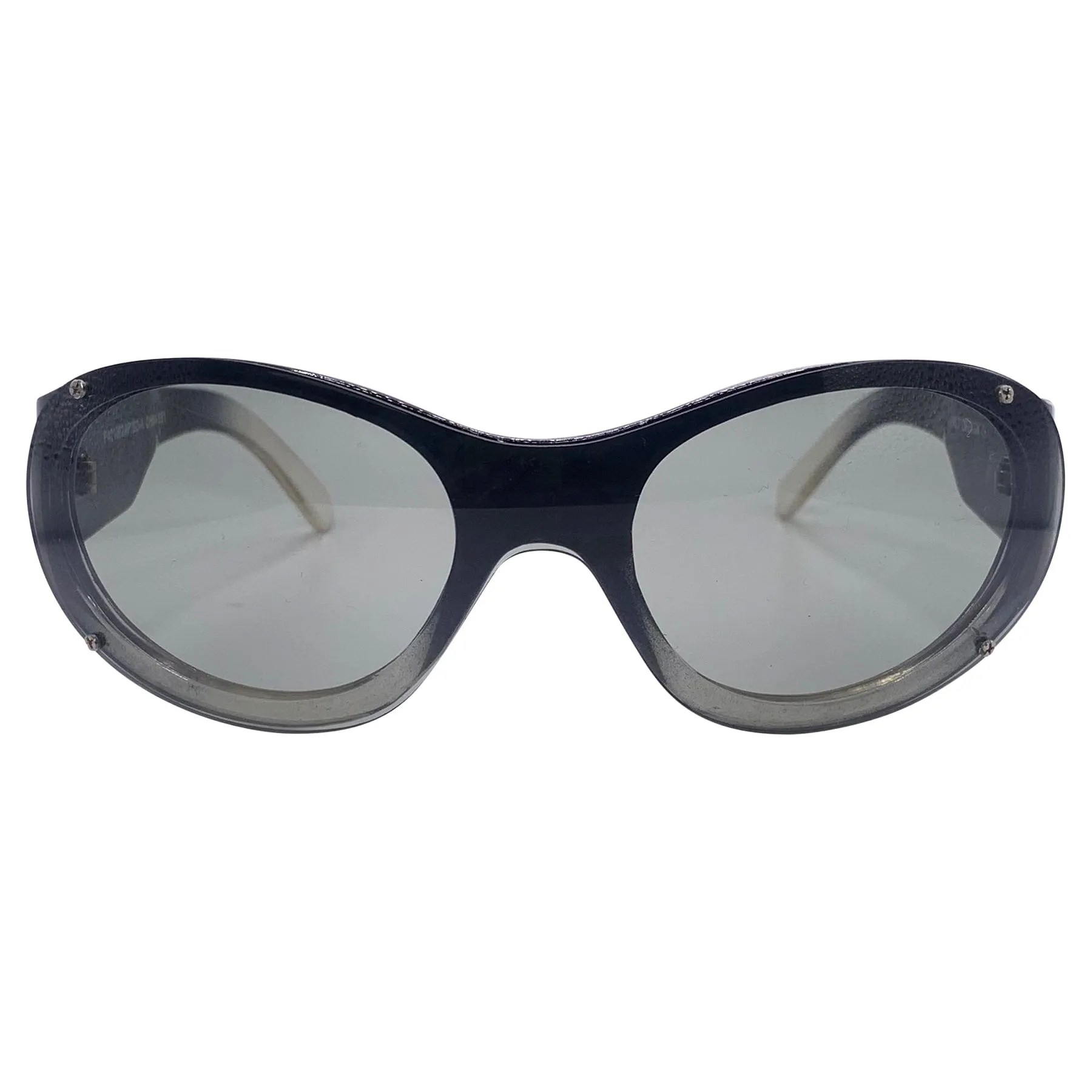 DELUSIONAL Round Y2K Sunglasses sold by Giant Vintage