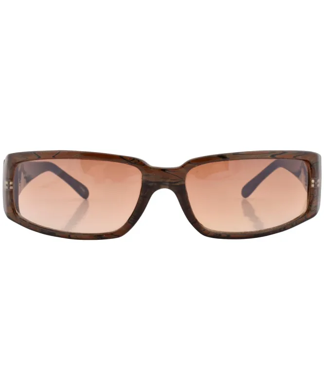ENVY Brown Square Sunglasses sold by Giant Vintage