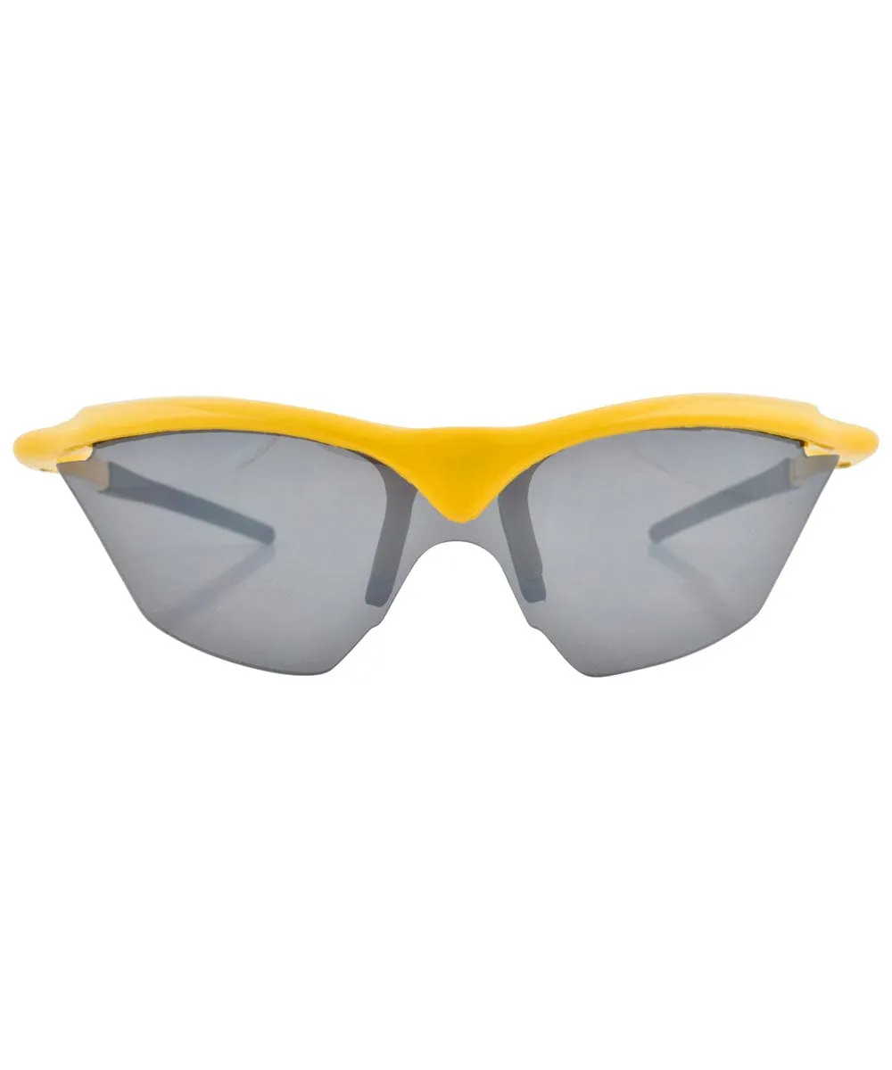 STAN Yellow Sports Sunglasses sold by Giant Vintage product image thumbnail 2