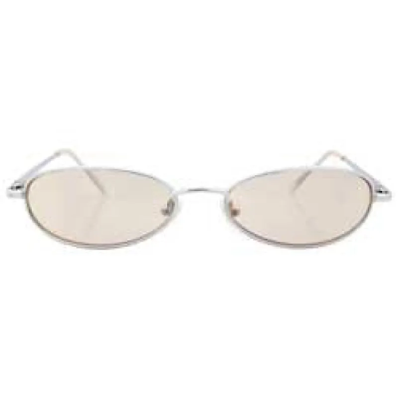 ROXBURY Amber Oval Sunglasses sold by Giant Vintage