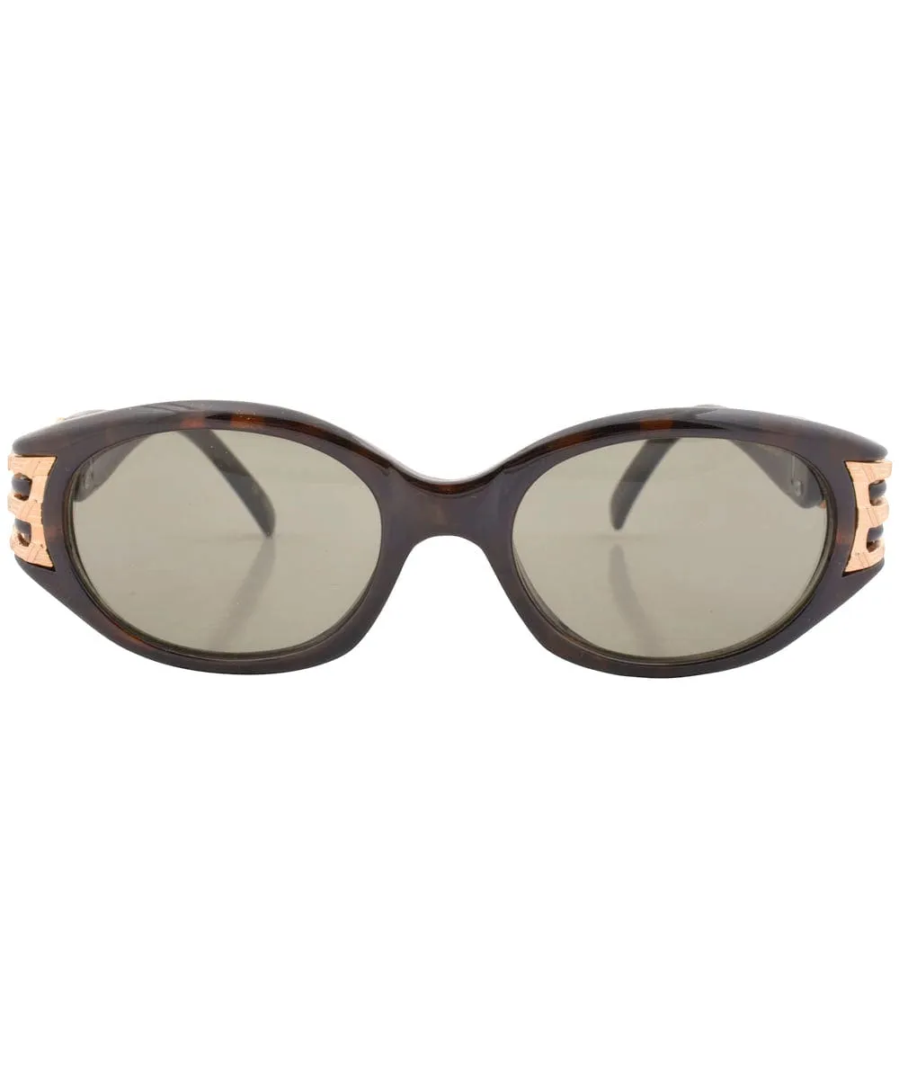 KIMLAN Tortoise/G15 Indie Sunglasses sold by Giant Vintage product image thumbnail 3