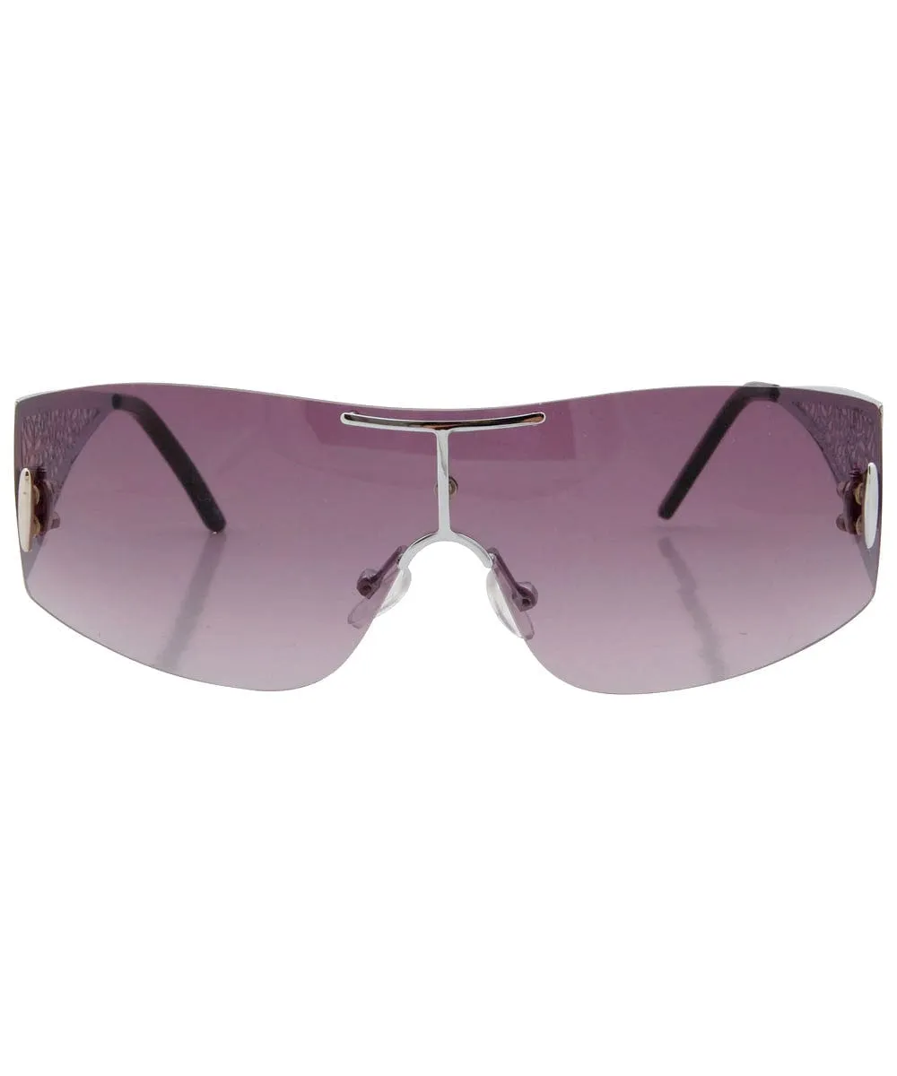 SCHMALTZ Smoke Rimless Sunglasses sold by Giant Vintage product image thumbnail 2