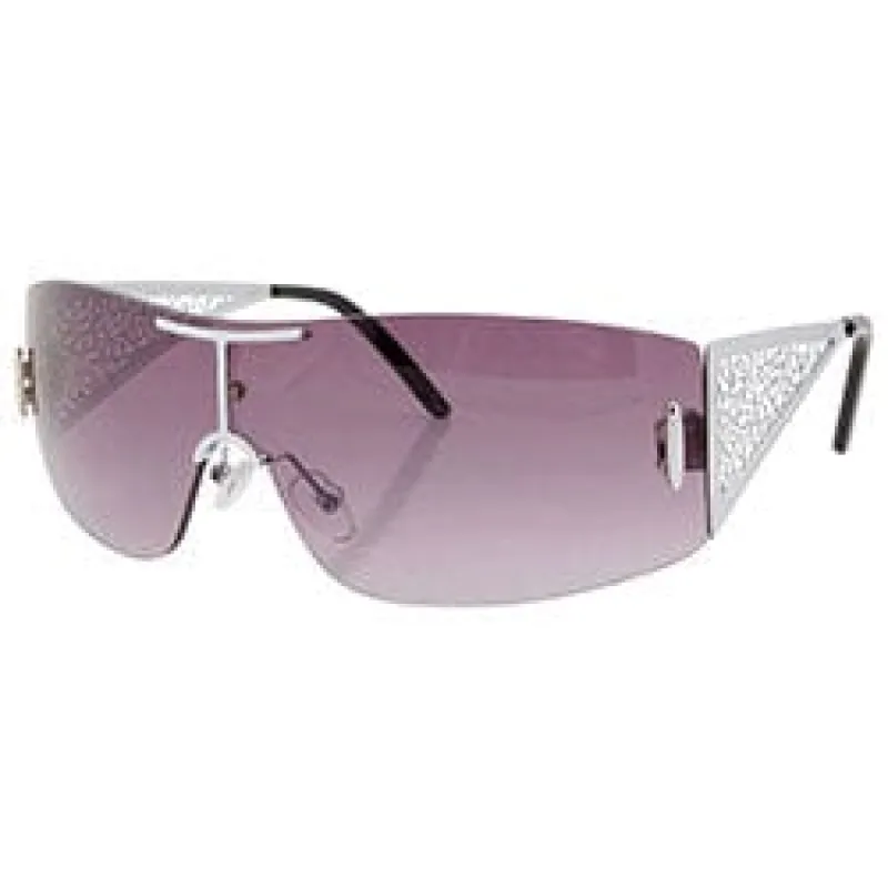 SCHMALTZ Smoke Rimless Sunglasses sold by Giant Vintage