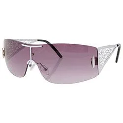 SCHMALTZ Smoke Rimless Sunglasses sold by Giant Vintage