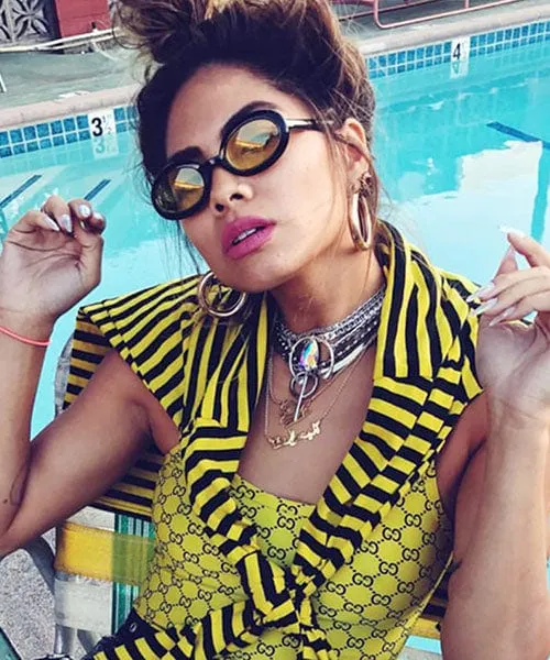 POODLE Black/Yellow sold by Giant Vintage product image thumbnail 5