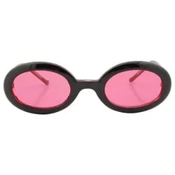 POODLE Pink Oval Sunglasses sold by Giant Vintage