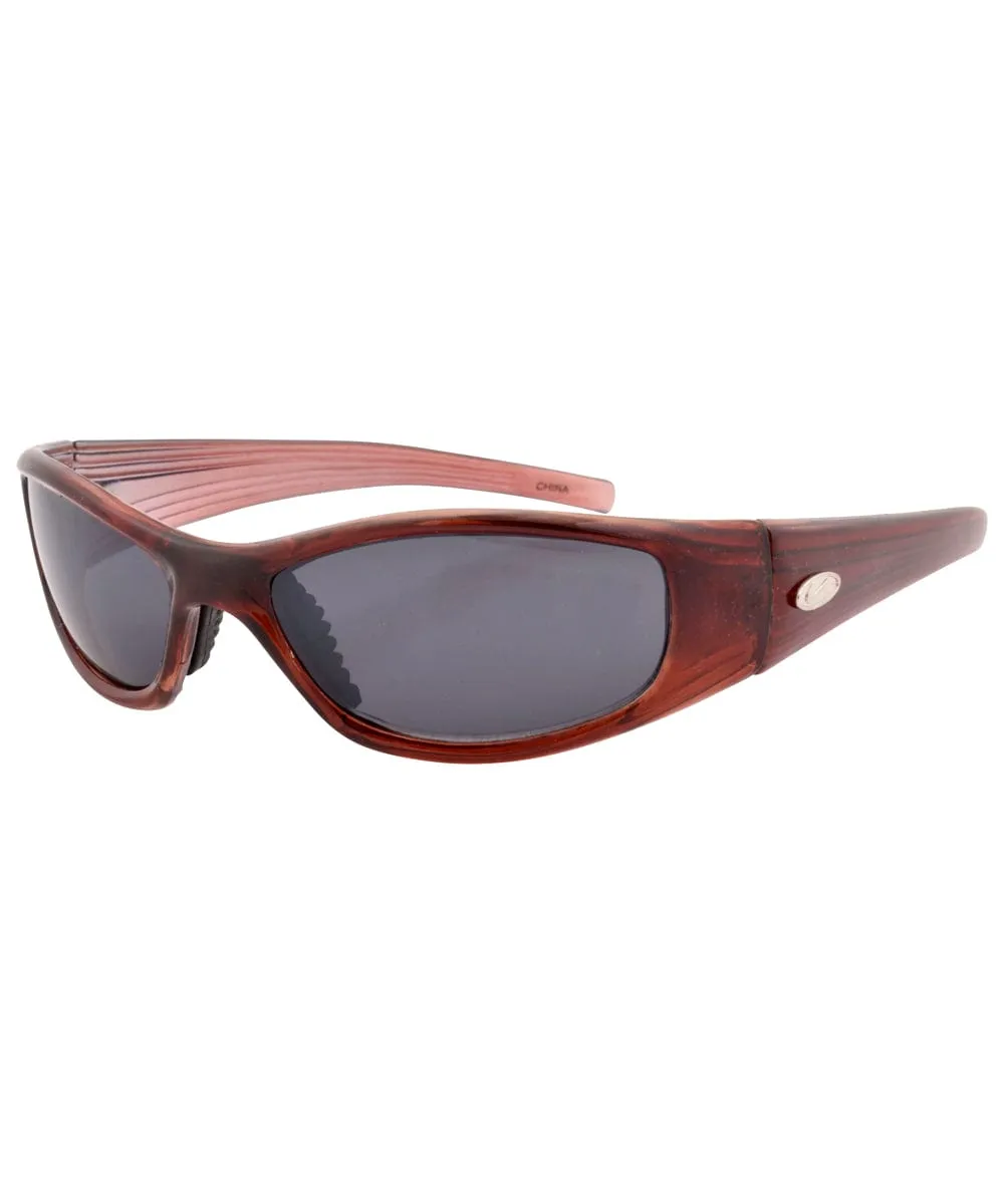 URGENT Brown Sports Sunglasses sold by Giant Vintage product image thumbnail 2