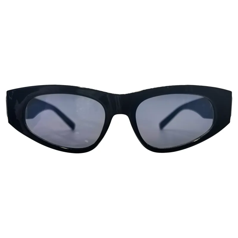 BOWLS Black Cat-Eye Sunglasses sold by Giant Vintage