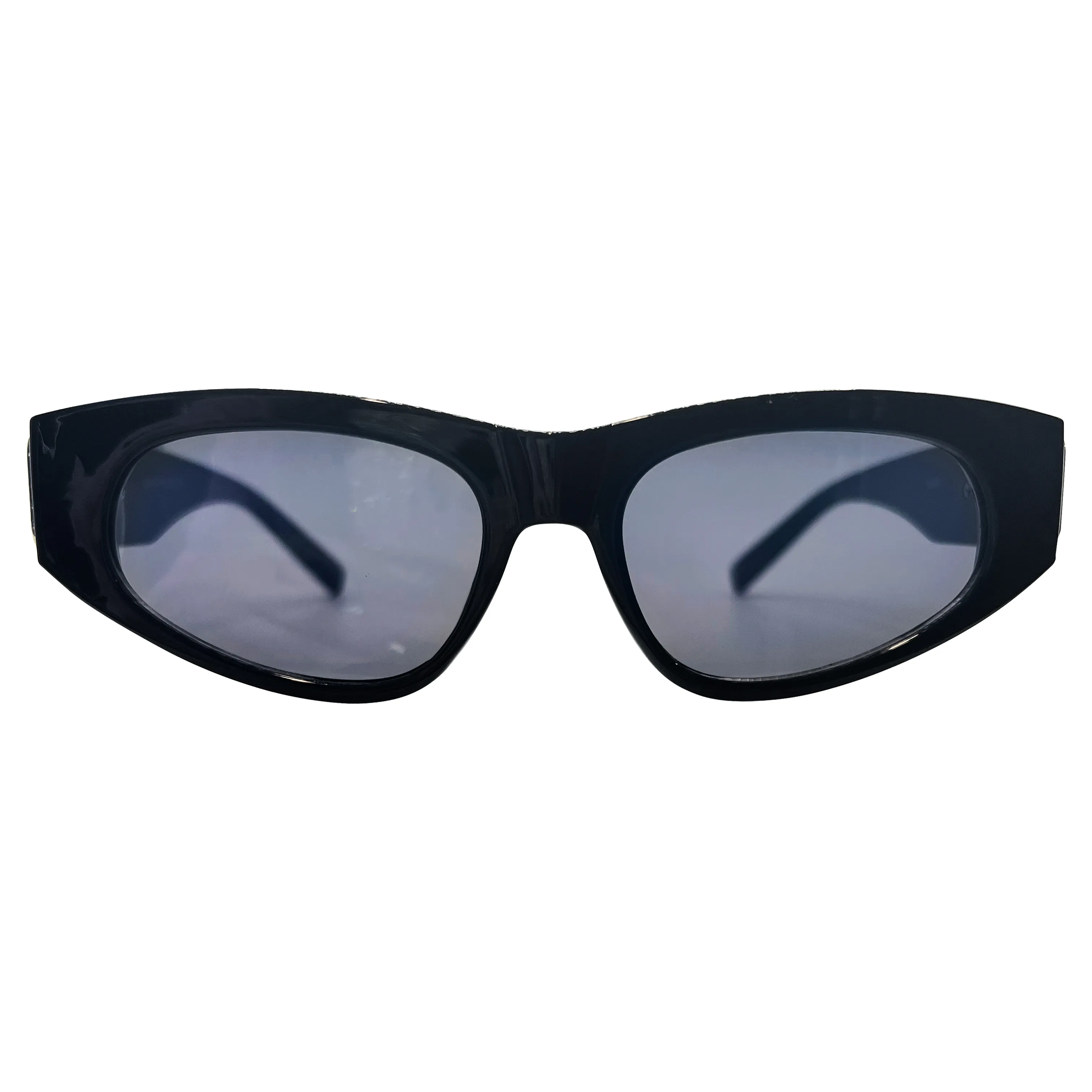 BOWLS Black Cat-Eye Sunglasses sold by Giant Vintage