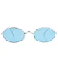 UPGRADE Silver/Blue Oval Sunglasses sold by Giant Vintage