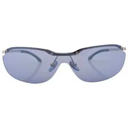 OXYGEN Blue Rimless Sunglasses sold by Giant Vintage