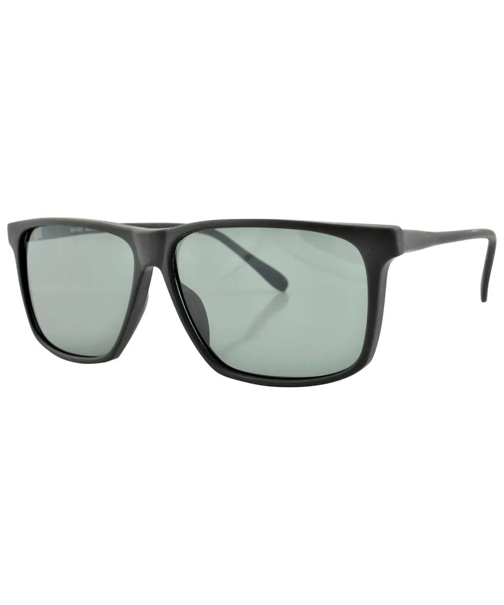 CRUTHERS Black Square Sunglasses sold by Giant Vintage product image thumbnail 2