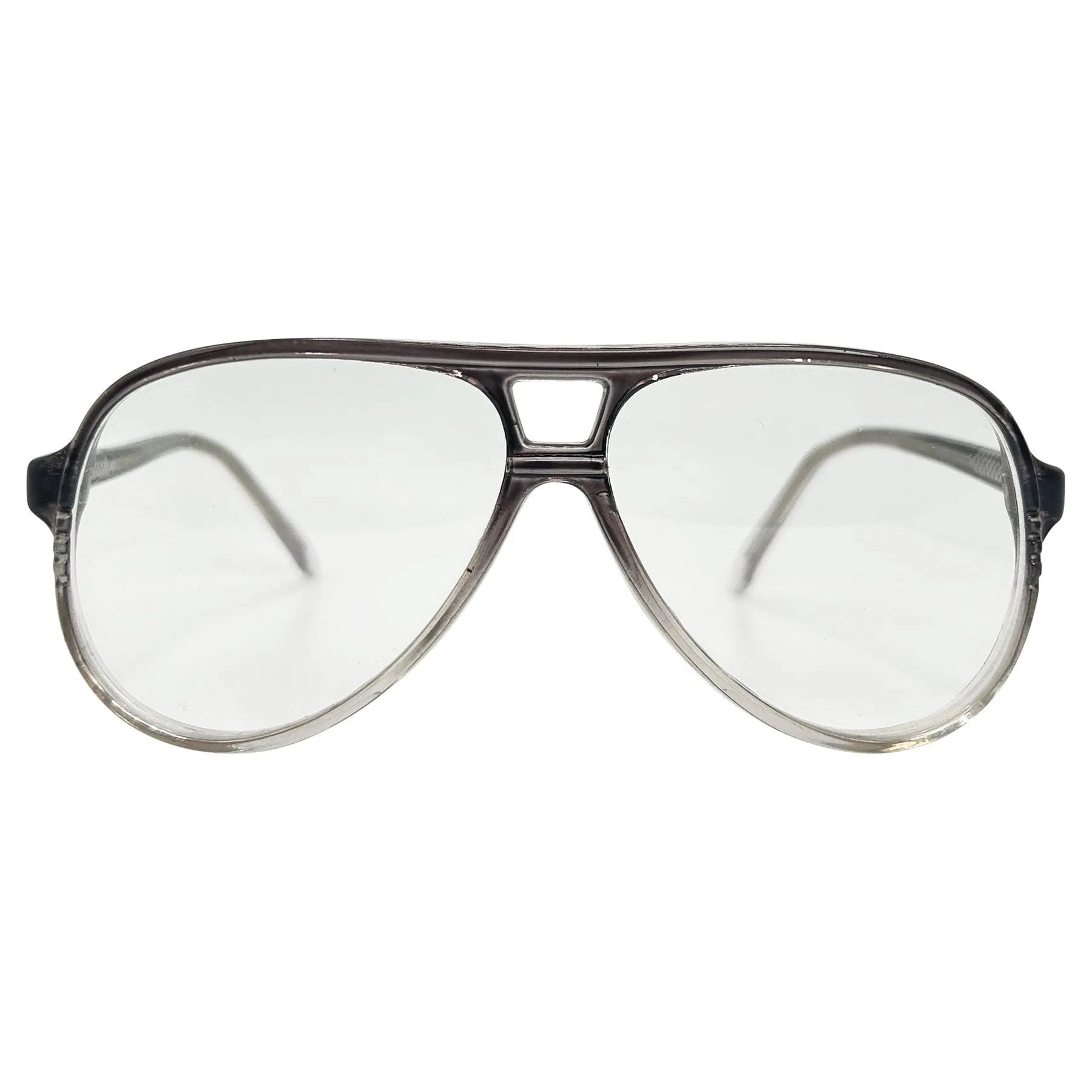 ESQUIRE Clear Aviator Glasses sold by Giant Vintage product image thumbnail 4