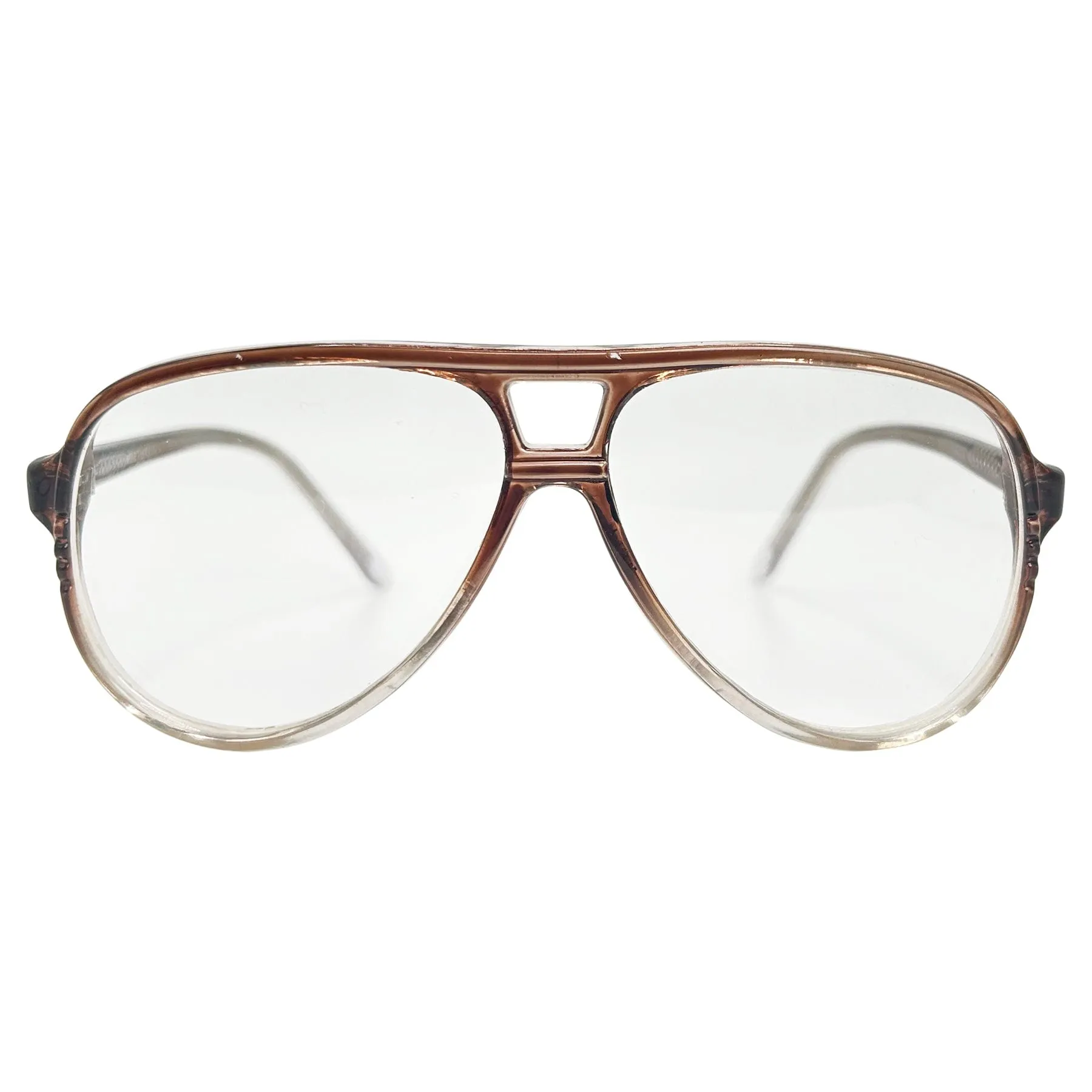 ESQUIRE Clear Aviator Glasses sold by Giant Vintage
