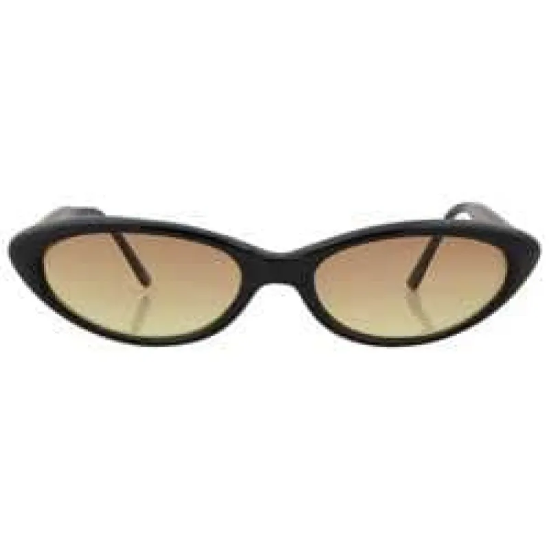 SPRITE Black/Swamp Cat-Eye Sunglasses sold by Giant Vintage