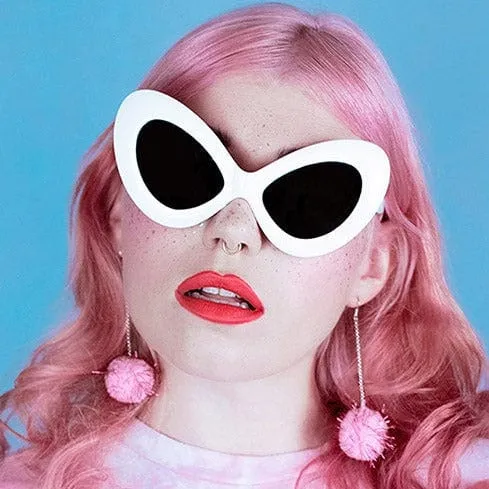 JETZ Bone Cat-Eye Sunglasses sold by Giant Vintage product image thumbnail 2