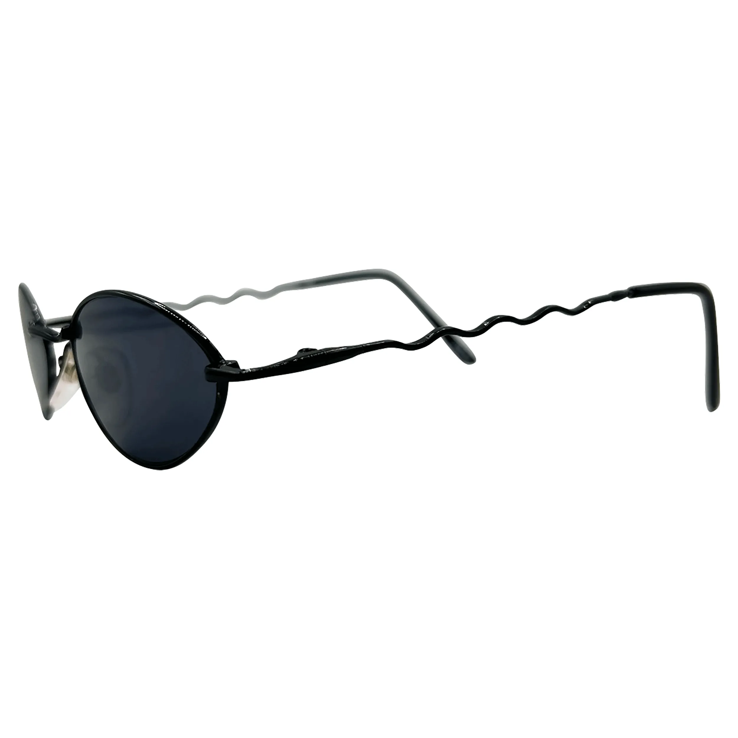 VITTLES Black Micro Indie Sunglasses sold by Giant Vintage