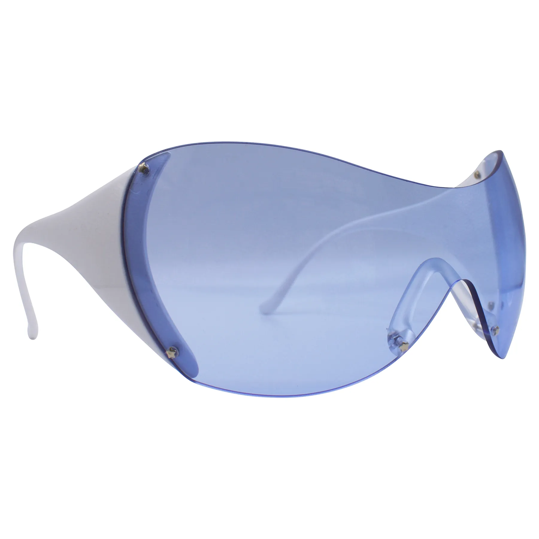 BOOM Shield Sunglasses *As Seen On: Amber Rose & Paris Hilton* sold by Giant Vintage product image thumbnail 5