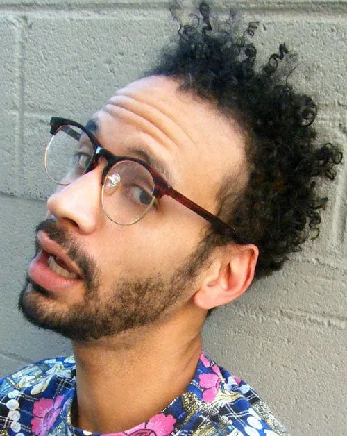 MORTIMER Tortoise Clear Browline Glasses sold by Giant Vintage product image thumbnail 3