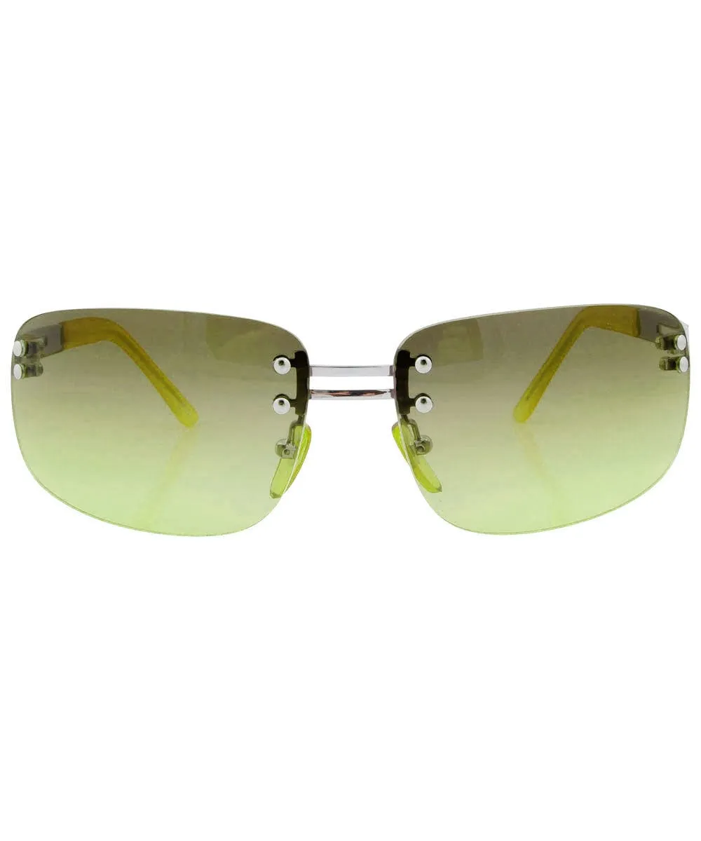 SHMANCY Bayou Rimless Sunglasses sold by Giant Vintage product image thumbnail 3