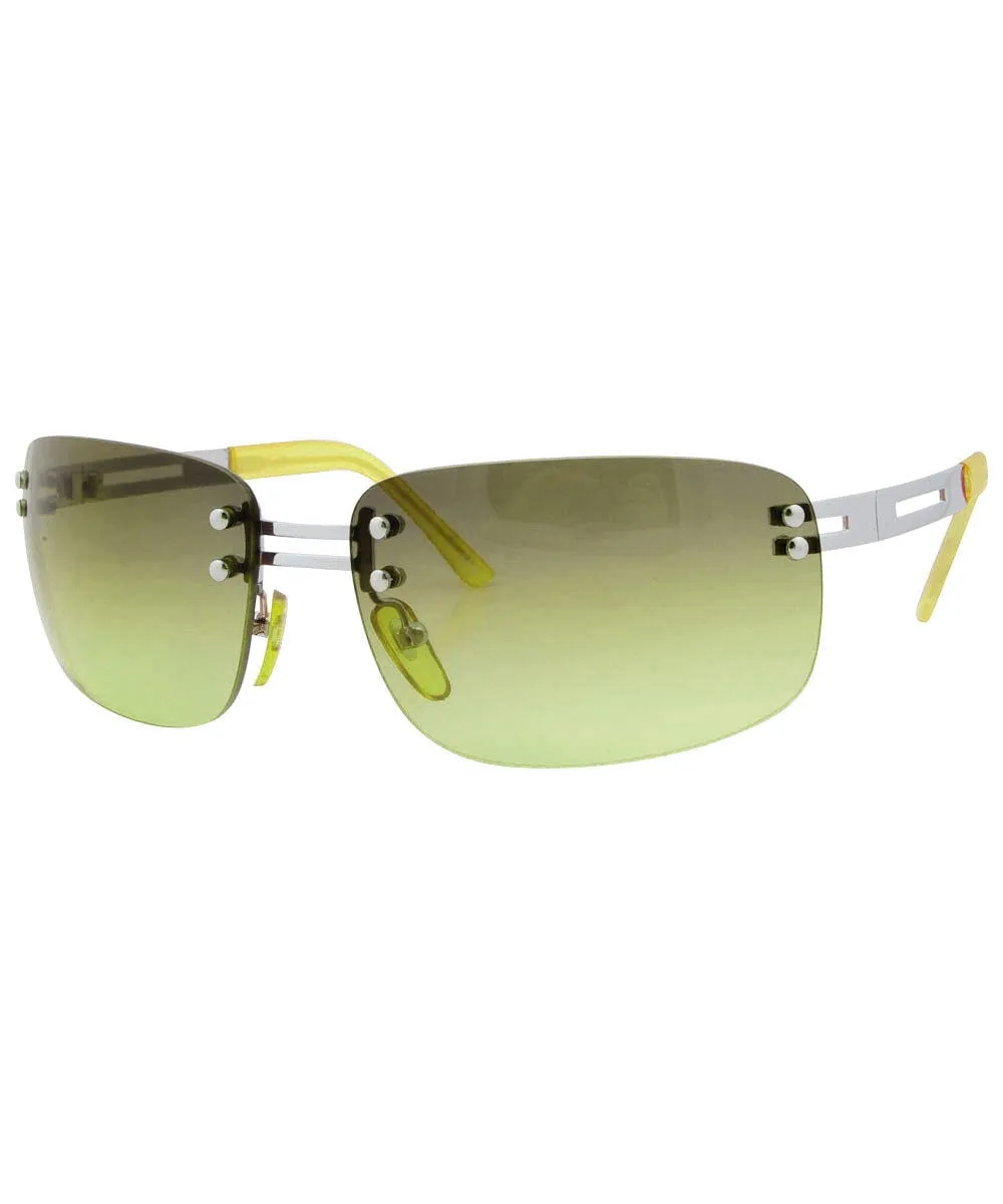 SHMANCY Bayou Rimless Sunglasses sold by Giant Vintage product image thumbnail 2