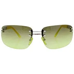 SHMANCY Bayou Rimless Sunglasses sold by Giant Vintage