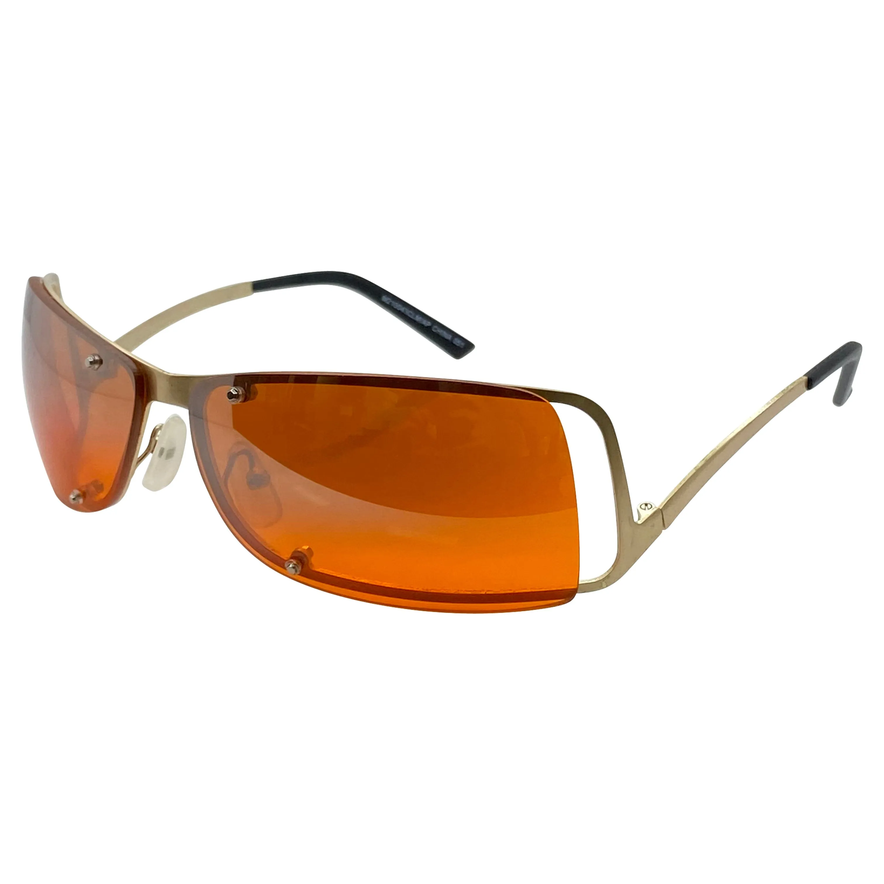 RIDER Orange Sunglasses sold by Giant Vintage