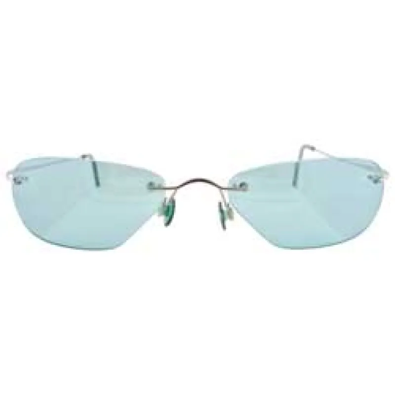 BINK Aqua Rimless Sunglasses sold by Giant Vintage