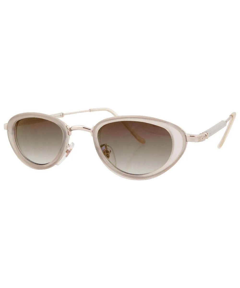 WILDE Oval Frost Sunglasses | Small Fit sold by Giant Vintage product image thumbnail 2