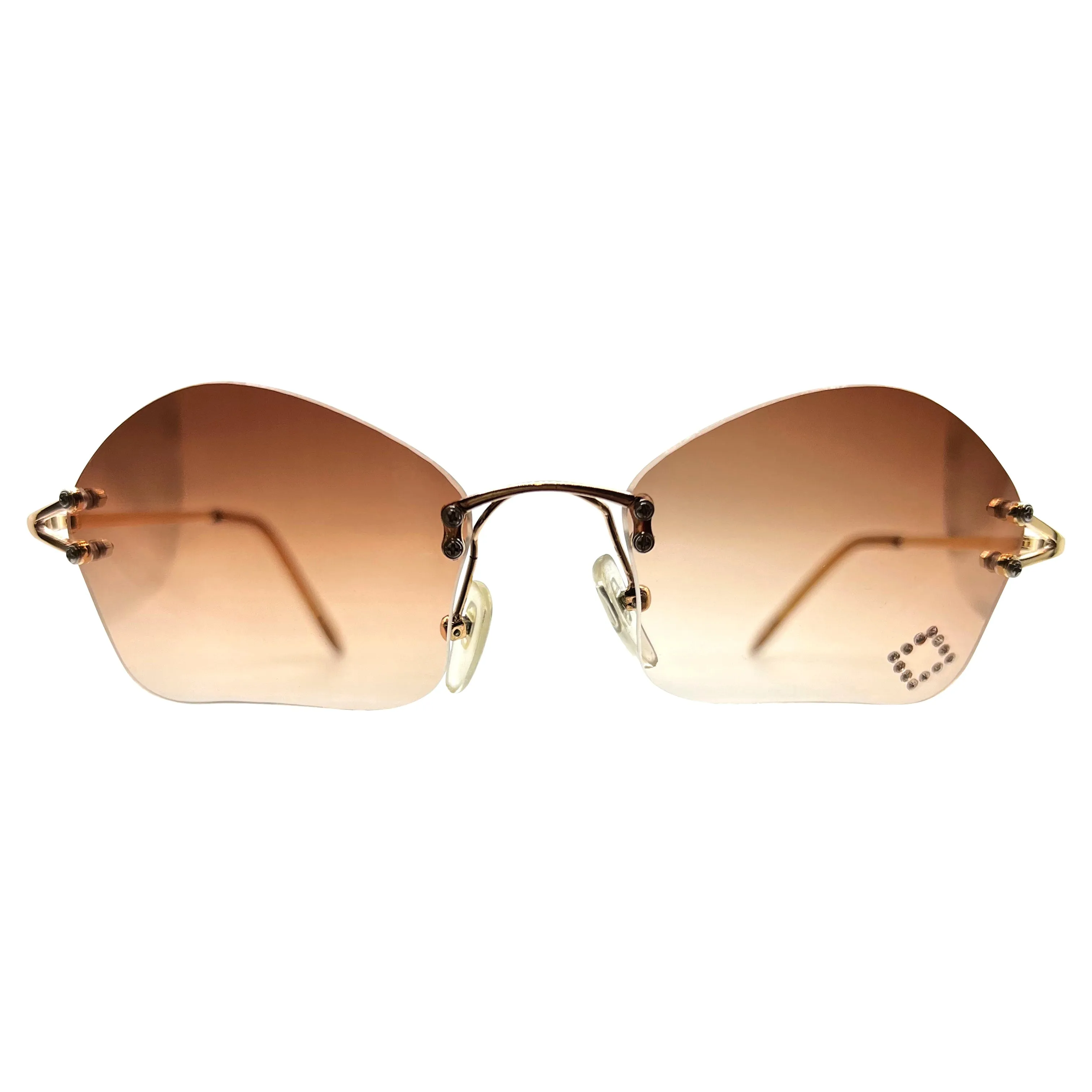 COSMIC Brown Rhinestones sold by Giant Vintage