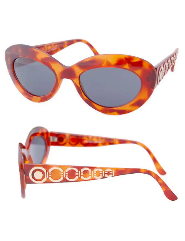 TOYLAND Tortoise Cat-Eye Sunglasses sold by Giant Vintage