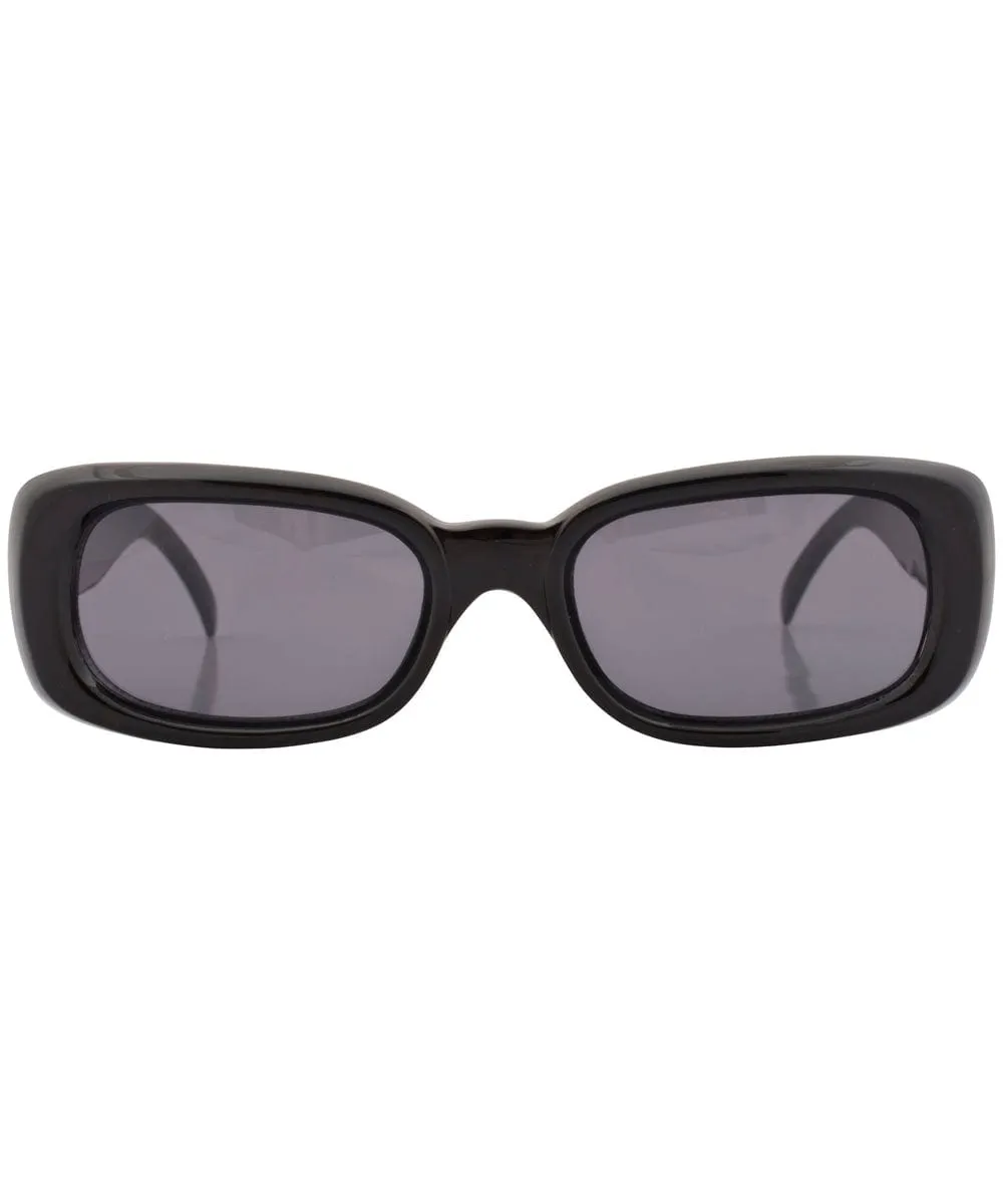 WINDOWS Black Square Sunglasses sold by Giant Vintage product image thumbnail 2