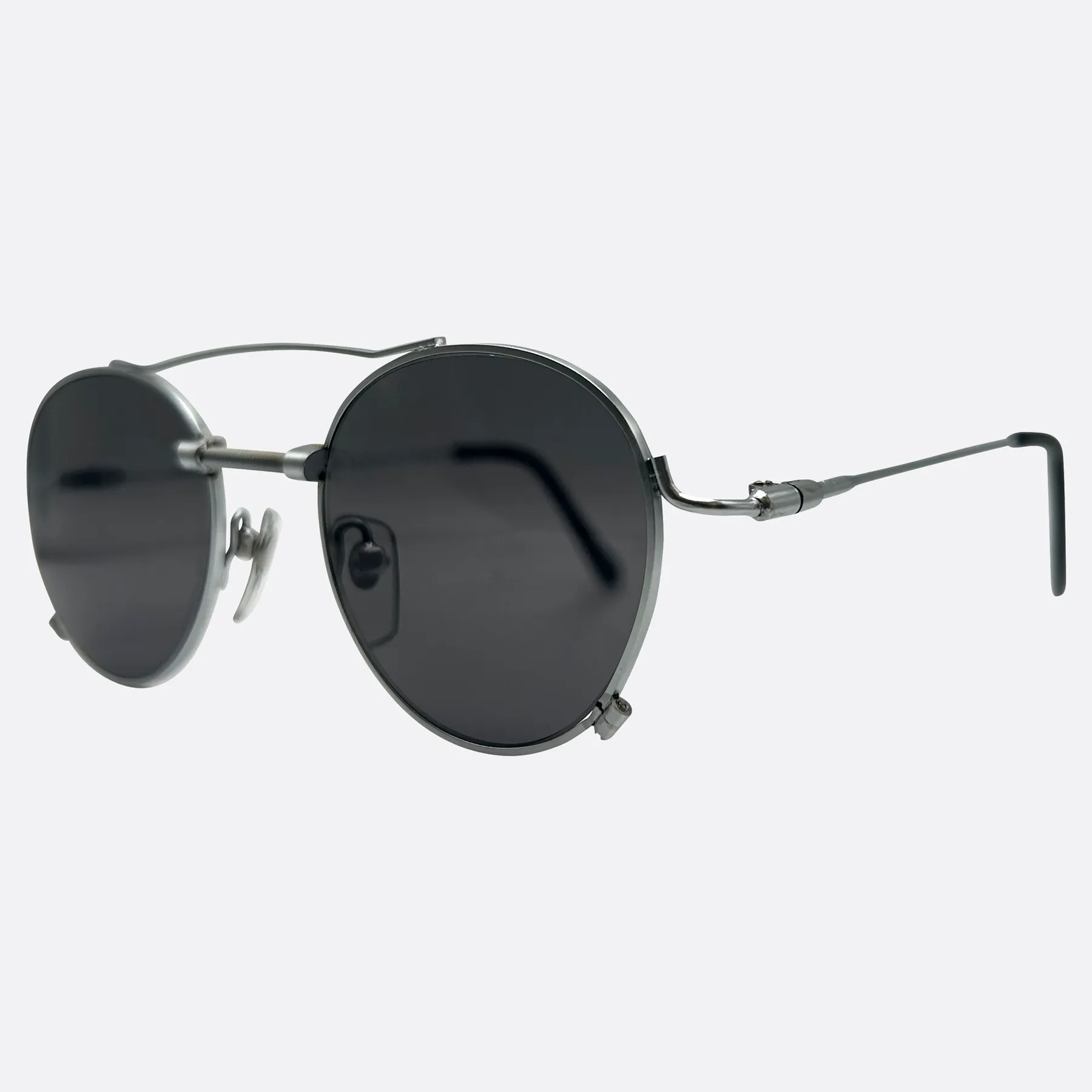 BEACON Round Aviator Sunglasses sold by Giant Vintage product image thumbnail 2