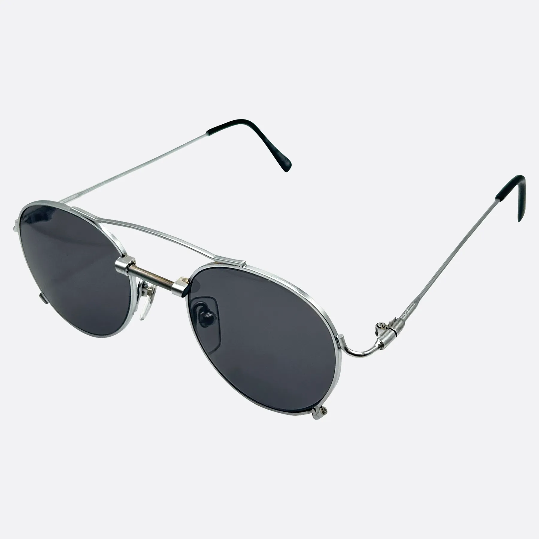 BEACON Round Aviator Sunglasses sold by Giant Vintage product image thumbnail 5