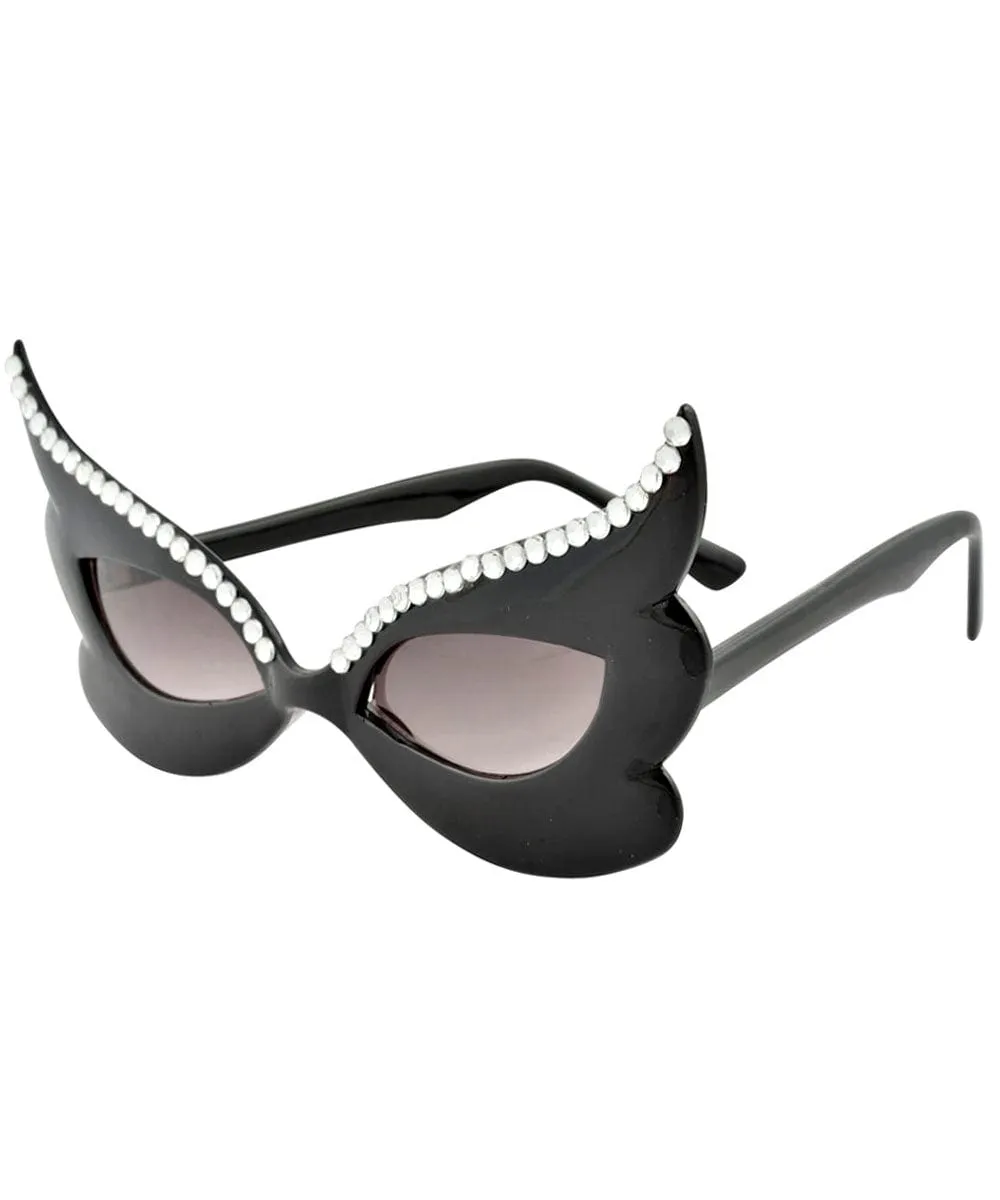 FAIRE Smoke Cat-Eye Sunglasses sold by Giant Vintage product image thumbnail 2