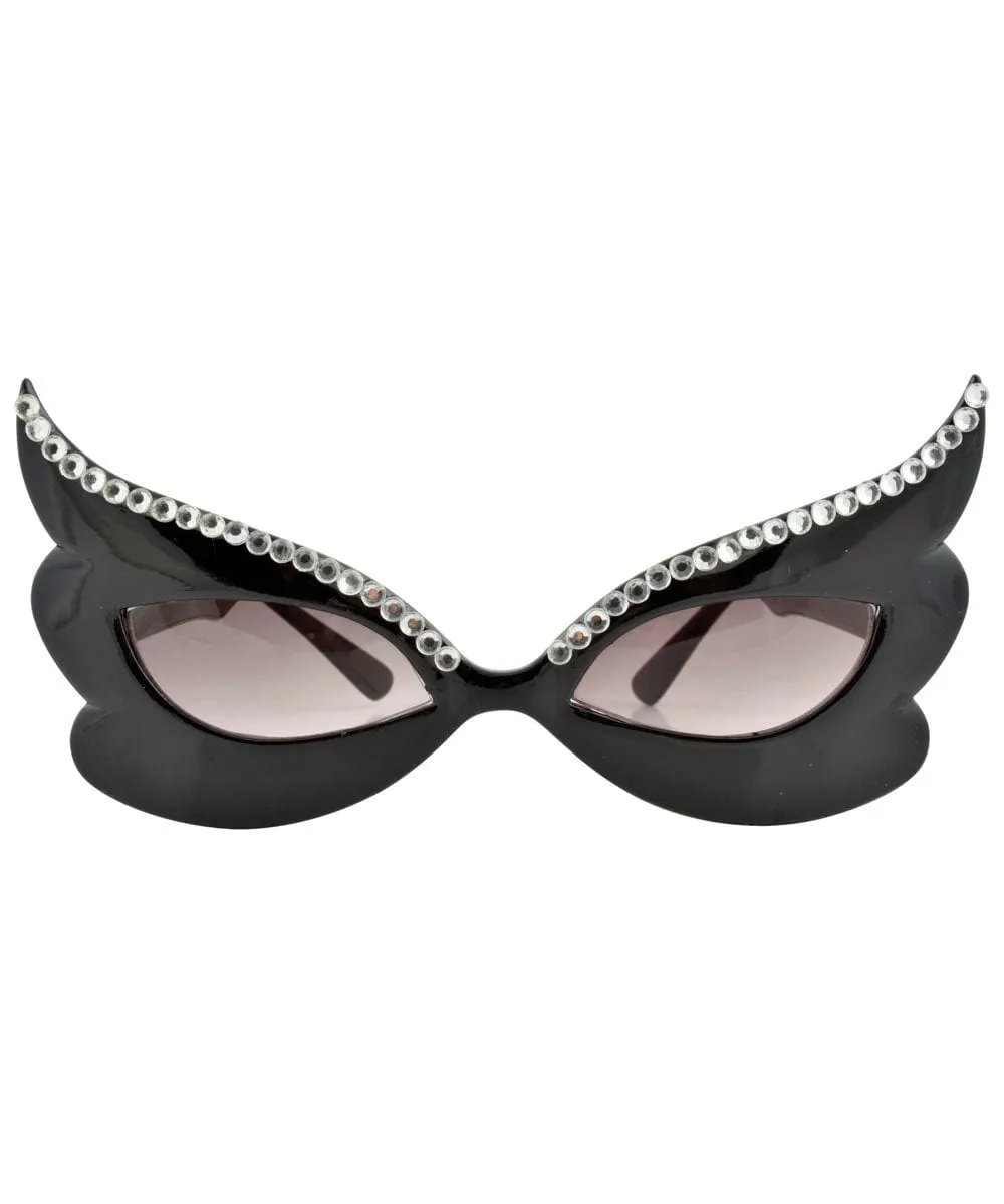 FAIRE Smoke Cat-Eye Sunglasses sold by Giant Vintage product image thumbnail 3
