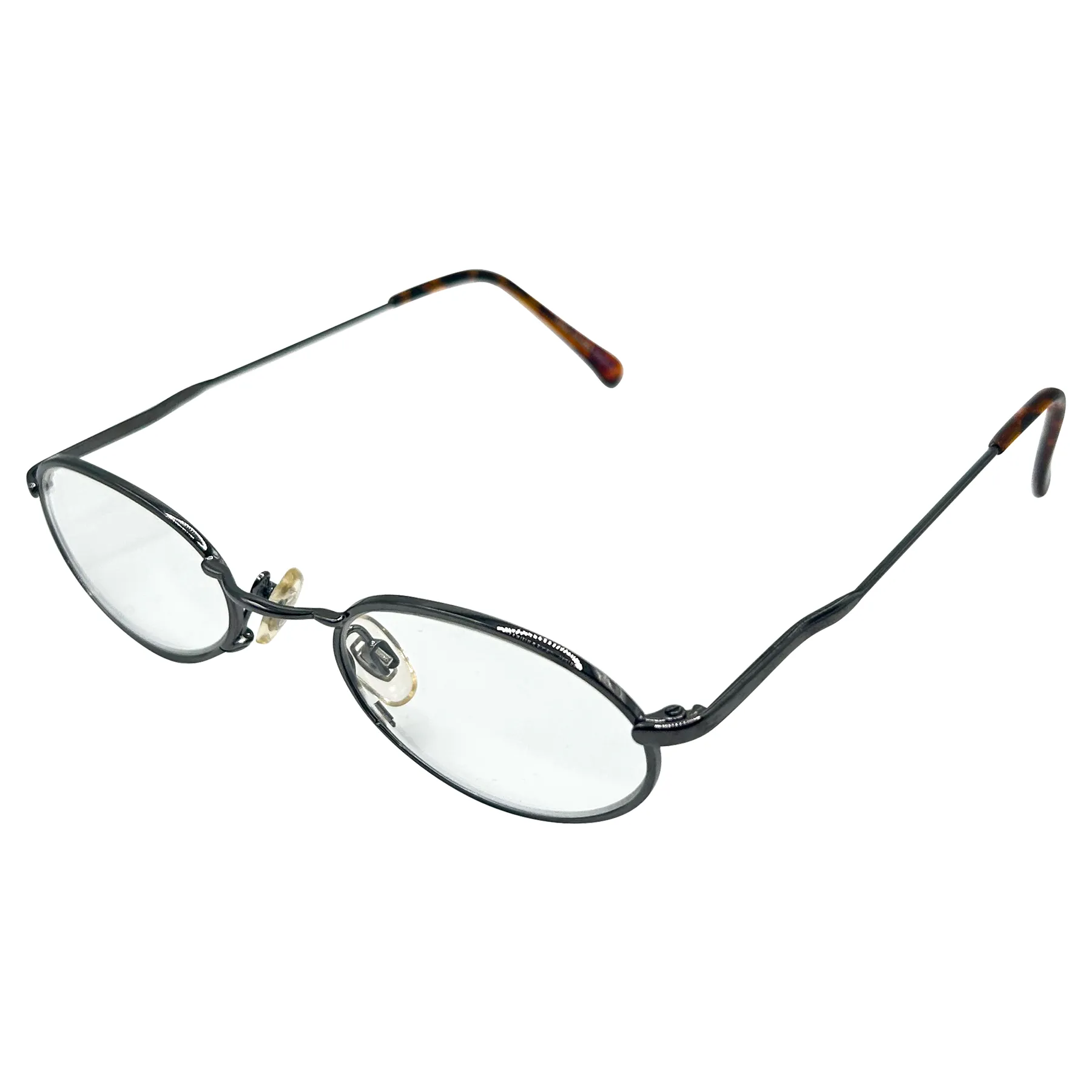 MONICA Oval 90s Clear Vintage Frame sold by Giant Vintage product image thumbnail 4