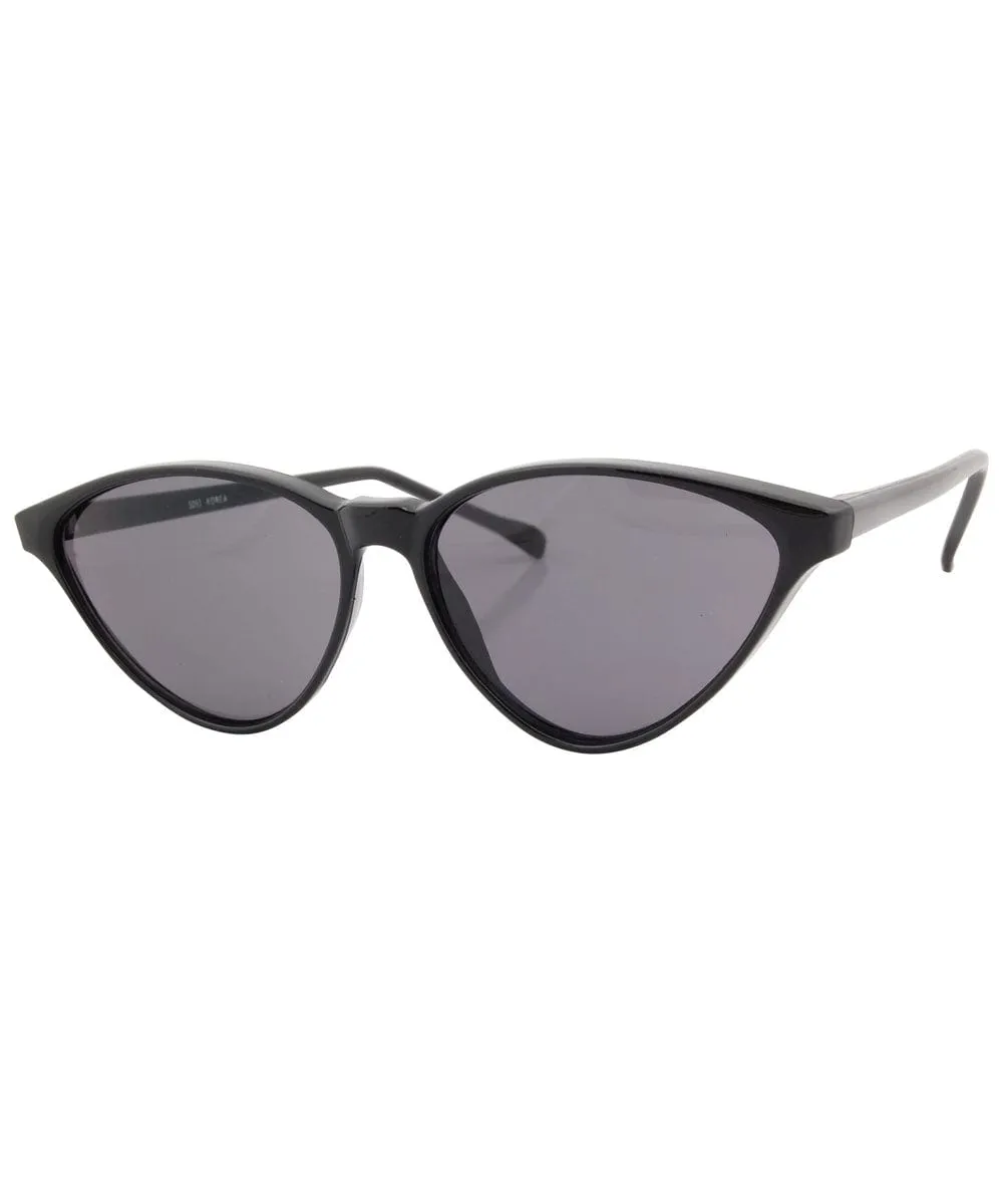 JONES Black/Smoke Cat-Eye Sunglasses sold by Giant Vintage product image thumbnail 2