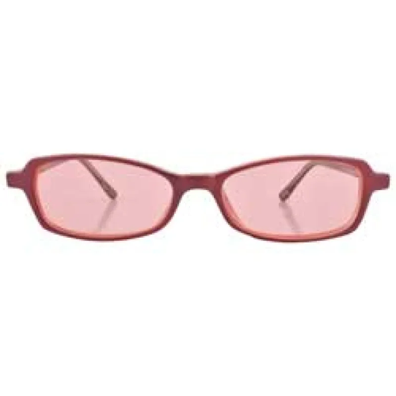 BESTIE Rose/Pink Square Sunglasses sold by Giant Vintage