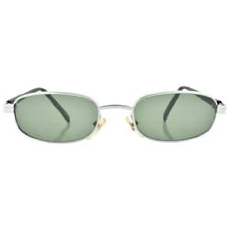 BUDDY Silver Square Sunglasses sold by Giant Vintage