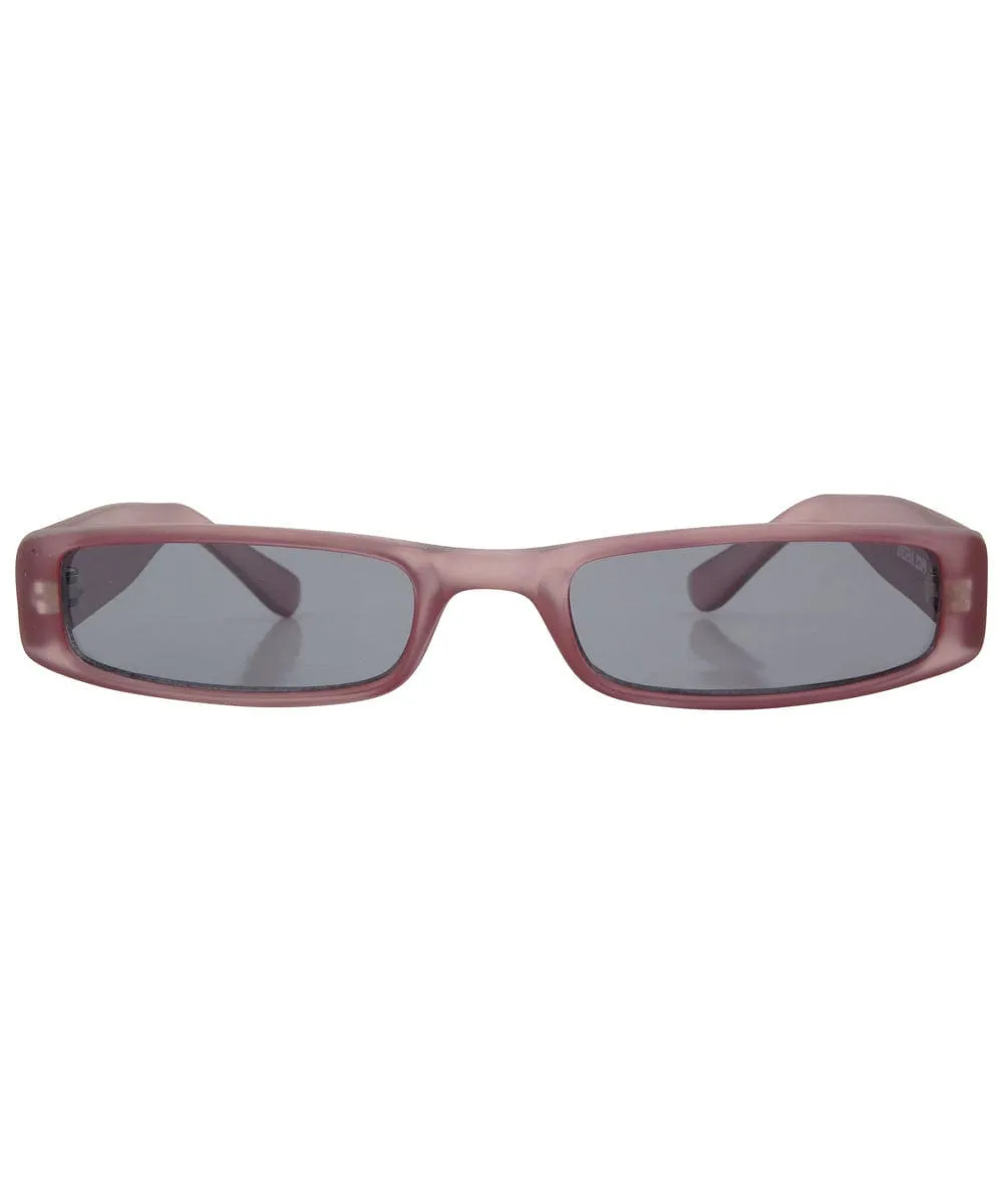 BRATZ Smoky Lilac Square Sunglasses sold by Giant Vintage product image thumbnail 3